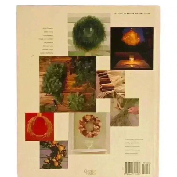 Great American Wreaths by Martha Stewart Living Hardcover 1996 - Picture 2 of 2
